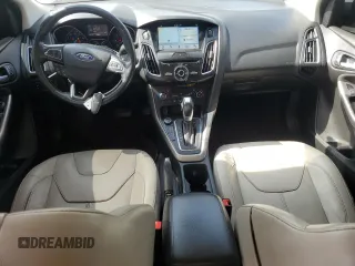 2017 Ford Focus Titanium with VIN 1FADP3J2XHL291606, listed as a Copart auction lot 58268285 with 153,272 mi miles and Salvage title. Bid and sale history available at DreamBid. Image 8.