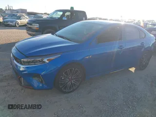 2022 Kia Forte GT with VIN 3KPF44AC8NE495741, listed as a IAAI auction lot 40980838 with 40,758 mi miles. Bid and sale history available at carsss.com. Image 18.