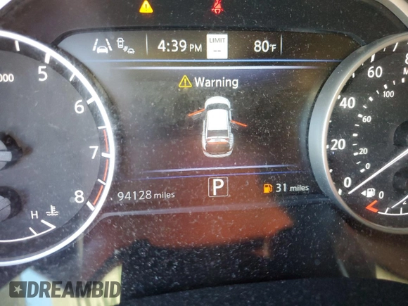 2019 Nissan Maxima Platinum z VIN 1N4AA6AV6KC383738, wystawiony jako Copart lot #46600455 z przebiegiem 94 128 mil mil oraz Szkody całkowita. Historia ofert i sprzedaży dostępna na DreamBid. Obrazek 9.