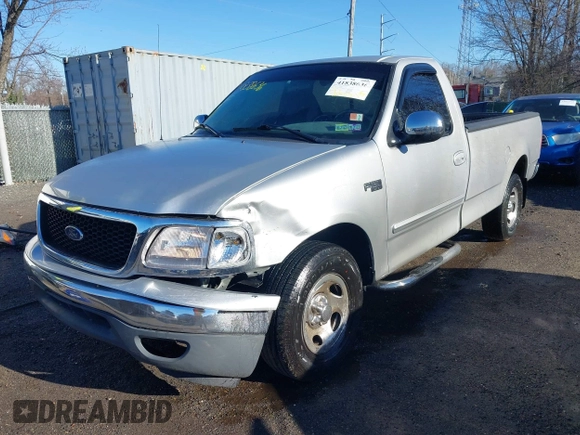 2002 Ford F-150 XL with VIN 1FTRF17242NA48027, listed as a IAAI auction lot 41838636 with 69,821 mi miles. Bid and sale history available at carsss.com. Image 6.
