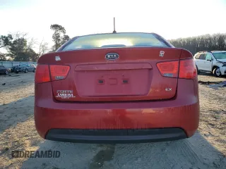 2011 Kia Forte EX with VIN KNAFU4A29B5409980, listed as a Copart auction lot 49216125 with 200,254 mi miles and Salvage Title. Bid and sale history available at carsss.com. Image 6.
