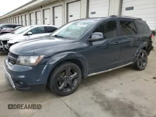 2018 Dodge Journey Crossroad z VIN 3C4PDDGG1JT523187, wystawiony jako Copart lot #58008445 z przebiegiem 90 106 mil mil oraz Szkoda całkowita • Salvage title. Historia ofert i sprzedaży dostępna na DreamBid. Obrazek 1.