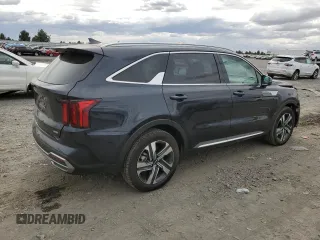 2024 Kia Sorento Hybrid EX with VIN KNDRHDLG7R5258337, listed as a Copart auction lot 71286174 with 5,142 mi miles and Salvage Title. Bid and sale history available at carsss.com. Image 3.