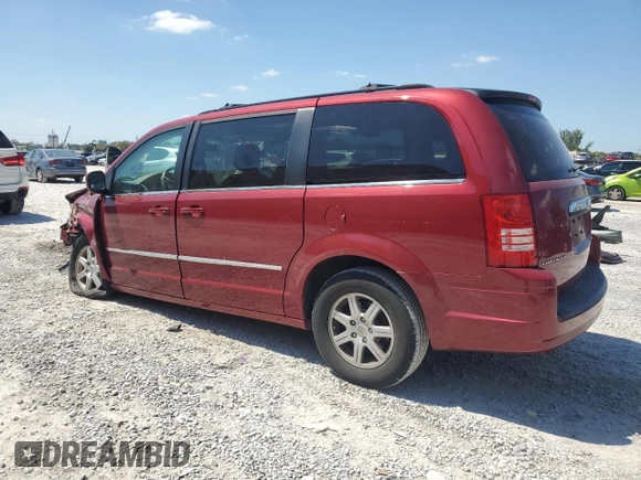 2010 Chrysler Town & Country Touring with VIN 2A4RR5D1XAR428141, listed as a Copart auction lot 53032555 with 161,817 mi miles and Salvage Title. Bid and sale history available at carsss.com. Image 2.