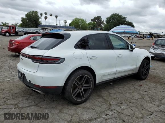 2021 Porsche Macan z VIN WP1AA2A54MLB01438, wystawiony jako Copart lot #53255235 z przebiegiem 31 538 mil mil oraz Szkoda całkowita • Salvage title. Historia ofert i sprzedaży dostępna na DreamBid. Obrazek 3.