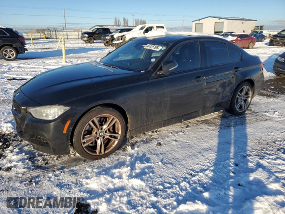 2013 BMW 3 Series 335i xDrive with VIN WBA3B9G58DNP39653, listed as a Copart auction lot 44425195 with 113,858 mi miles and Salvage title. Bid and sale history available at DreamBid. Image 1.
