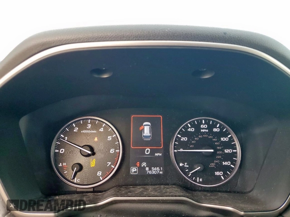 2020 Subaru Outback Onyx XT with VIN 4S4BTGKD1L3152019, listed as a Copart auction lot 57487775 with 76,307 mi miles and Clean title. Bid and sale history available at DreamBid. Image 9.