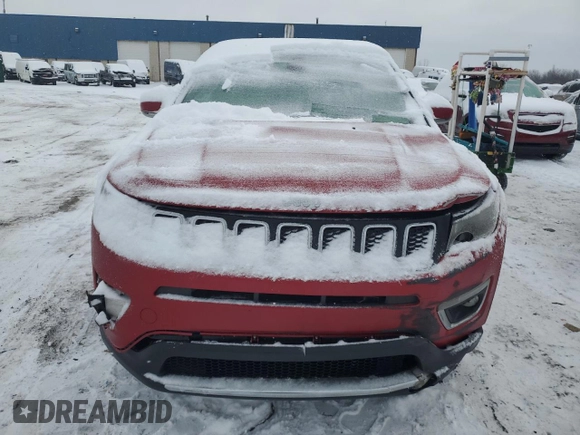 2020 Jeep Compass Limited with VIN 3C4NJDCB1LT138936, listed as a Copart auction lot 45344685 with 53,183 mi miles and Salvage Title. Bid and sale history available at carsss.com. Image 5.