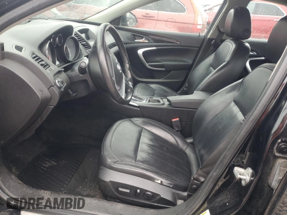 2011 Buick Regal CXL RL2 with VIN 2G4GP5EC1B9177848, listed as a Copart auction lot 81767034 with Not provided miles and Clean title. Bid and sale history available at DreamBid. Image 7.
