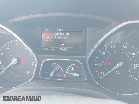 2017 Ford Focus SE with VIN 1FADP3F27HL206567, listed as a IAAI auction lot 42472315 with 155,614 mi miles and . Bid and sale history available at DreamBid. Image 7.