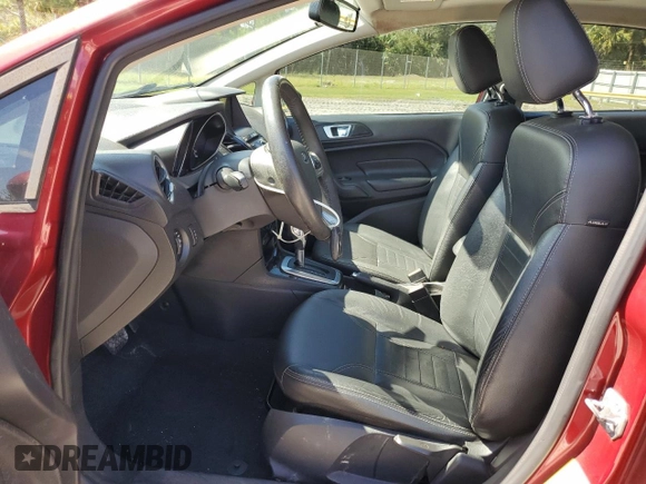 2017 Ford Fiesta Titanium with VIN 3FADP4FJXHM171163, listed as a Copart auction lot 77911114 with 80,171 mi miles and Salvage Title. Bid and sale history available at DreamBid. Image 7.