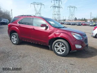 2016 Chevrolet Equinox LT with VIN 2GNFLFEKXG6226182, listed as a IAAI auction lot 41747404 with 119,026 mi miles. Bid and sale history available at carsss.com. Image 1.