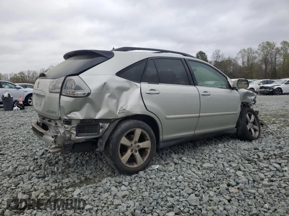 2004 Lexus RX 330 with VIN JTJGA31U640026376, listed as a Copart auction lot 51933005 with 214,362 mi miles and Salvage Title. Bid and sale history available at carsss.com. Image 3.
