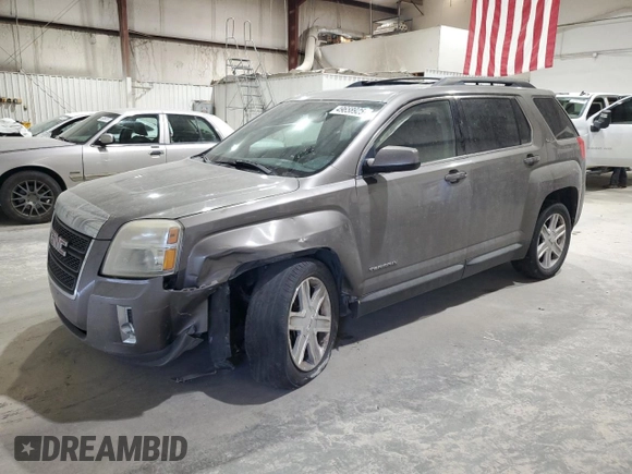 2011 GMC Terrain SLT-1 with VIN 2CTFLVEC2B6448269, listed as a Copart auction lot 49658925 with 99,217 mi miles and Salvage title. Bid and sale history available at DreamBid. Image 1.