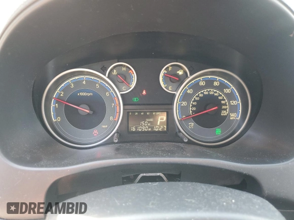 2010 Suzuki SX4 Touring with VIN JS2YB5A70A6300518, listed as a Copart auction lot 45526315 with 161,090 mi miles and Salvage Title. Bid and sale history available at carsss.com. Image 9.