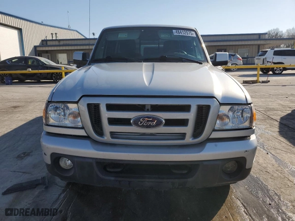 2010 Ford Ranger XLT with VIN 1FTLR4FE6APA22655, listed as a Copart auction lot 48412975 with 142,675 mi miles and Salvage Title. Bid and sale history available at carsss.com. Image 5.