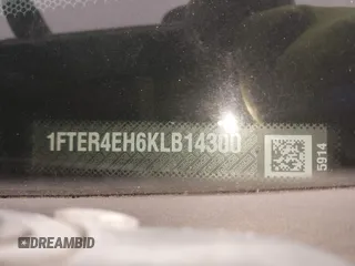 2019 Ford Ranger XL с VIN 1FTER4EH6KLB14300, выставлен на аукционе IAAI как лот 41246845 с пробегом 83 991 миль миль и . История ставок и продаж доступна на DreamBid. Изображение 9.