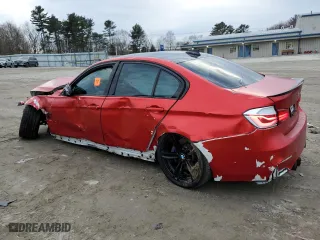 2016 BMW M3 with VIN WBS8M9C55G5G41723, listed as a Copart auction lot 47812325 with 62,290 mi miles and Salvage Title. Bid and sale history available at carsss.com. Image 2.