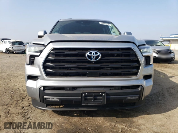 2024 Toyota Sequoia SR5 with VIN 7SVAAABA6RX042034, listed as a Copart auction lot 72643814 with 2,344 mi miles and Salvage Title. Bid and sale history available at carsss.com. Image 5.