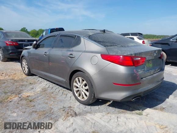 2015 Kia Optima EX with VIN 5XXGN4A76FG355992, listed as a IAAI auction lot 41640104 with 226,260 mi miles. Bid and sale history available at carsss.com. Image 3.