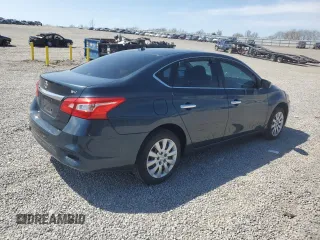 2017 Nissan Sentra S with VIN 3N1AB7AP9HY313829, listed as a Copart auction lot 51959925 with 92,379 mi miles and Salvage Title. Bid and sale history available at DreamBid. Image 3.