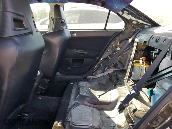 2008 Mitsubishi Lancer Evolution GSR with VIN JA3AW86V58U049914, listed as a Copart auction lot 62105824 with 129,622 mi miles and Salvage Title. Bid and sale history available at carsss.com. Image 11.