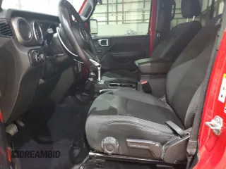 2019 Jeep Wrangler Unlimited Sport S with VIN 1C4HJXDG2KW646608, listed as a Copart auction lot 58535105 with 111,230 mi miles and Salvage title. Bid and sale history available at DreamBid. Image 7.