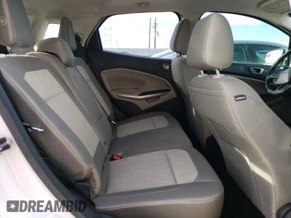 2020 Ford EcoSport SE with VIN MAJ6S3GL9LC322392, listed as a Copart auction lot 46105825 with 37,350 mi miles and Salvage Title. Bid and sale history available at DreamBid. Image 11.