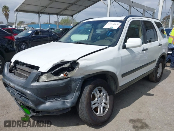 2002 Honda CR-V EX with VIN JHLRD78852C095223, listed as a IAAI auction lot 41812856 with 234,219 mi miles and . Bid and sale history available at DreamBid. Image 2.