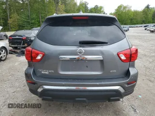 2020 Nissan Pathfinder S with VIN 5N1DR2AM5LC576489, listed as a Copart auction lot 57211435 with 75,641 mi miles and Salvage title. Bid and sale history available at DreamBid. Image 6.