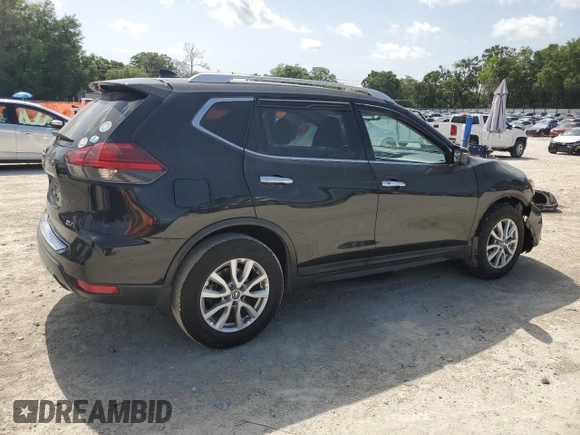 2017 Nissan Rogue SV with VIN KNMAT2MT0HP542942, listed as a Copart auction lot 59399095 with 60,010 mi miles and Salvage title. Bid and sale history available at DreamBid. Image 3.