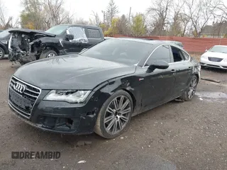 2012 Audi A7 Premium Plus with VIN WAUYGAFC0CN096027, listed as a IAAI auction lot 40881391 with 155,433 mi miles and . Bid and sale history available at DreamBid. Image 6.