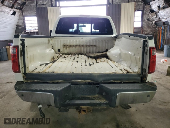 2013 Ford F-350 XL with VIN 1FT8X3B6XDEB21872, listed as a Copart auction lot 53127805 with 102,484 mi miles and Salvage title. Bid and sale history available at DreamBid. Image 6.