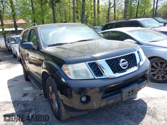 2009 Nissan Pathfinder S with VIN 5N1AR18B49C608651, listed as a IAAI auction lot 42015628 with 215,531 mi miles. Bid and sale history available at carsss.com. Image 1.