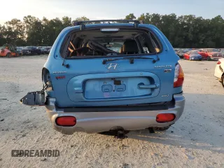 2004 Hyundai Santa Fe GLS with VIN KM8SC73E74U833353, listed as a Copart auction lot 76123274 with 115,309 mi miles and Salvage Title. Bid and sale history available at carsss.com. Image 6.
