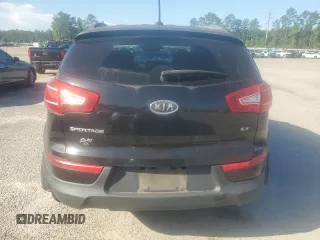 2011 Kia Sportage EX with VIN KNDPC3A29B7145281, listed as a Copart auction lot 54597505 with 32,468 mi miles and Salvage title. Bid and sale history available at DreamBid. Image 6.