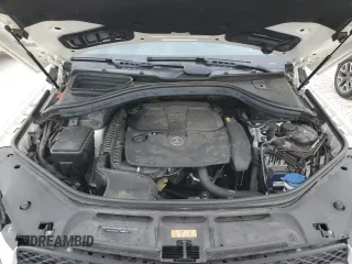 2017 Mercedes-Benz GLE 350 with VIN 4JGDA5JB2HA923657, listed as a Copart auction lot 46997685 with 121,202 mi miles and Salvage title. Bid and sale history available at DreamBid. Image 12.