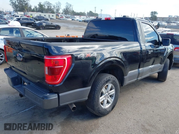 2022 Ford F-150 XL with VIN 1FTMF1E56NKE03194, listed as a IAAI auction lot 41620978 with 76,689 mi miles and . Bid and sale history available at DreamBid. Image 4.