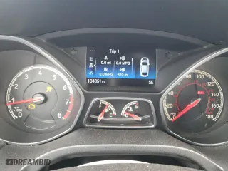 2017 Ford Focus ST with VIN 1FADP3L93HL309681, listed as a Copart auction lot 52079625 with 104,851 mi miles and Salvage Title. Bid and sale history available at carsss.com. Image 9.