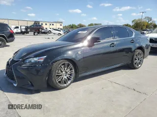 2017 Lexus GS with VIN JTHBZ1BL9HA011580, listed as a Copart auction lot 77369654 with 111,266 mi miles and Salvage Title. Bid and sale history available at carsss.com. Image 1.