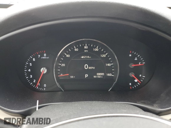 2019 Kia Sorento EX V6 with VIN 5XYPH4A54KG447534, listed as a Copart auction lot 48129275 with 93,132 mi miles and Salvage Title. Bid and sale history available at carsss.com. Image 9.