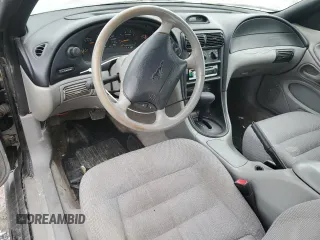 1997 Ford Mustang with VIN 1FALP4042VF198111, listed as a Copart auction lot 44245505 with 99,501 mi miles and Salvage Title. Bid and sale history available at carsss.com. Image 8.