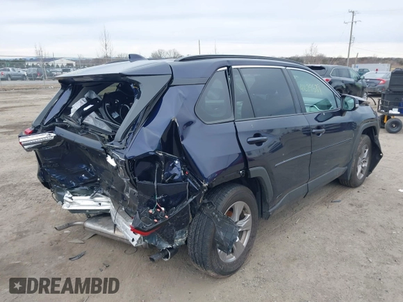 2023 Toyota RAV4 Hybrid XLE with VIN 2T3RWRFV8PW181044, listed as a IAAI auction lot 41629539 with 22,905 mi miles. Bid and sale history available at carsss.com. Image 4.