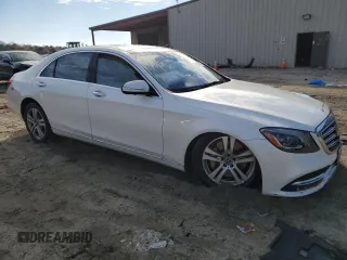 2018 Mercedes-Benz S 450 with VIN WDDUG6EB2JA373729, listed as a Copart auction lot 82987934 with Not Provided miles and Salvage Title. Bid and sale history available at DreamBid. Image 4.