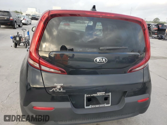 2020 Kia Soul LX with VIN KNDJ23AU2L7713866, listed as a Copart auction lot 51959865 with 60,673 mi miles and Salvage Title. Bid and sale history available at carsss.com. Image 6.