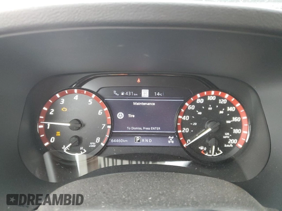 2022 Nissan Frontier S with VIN 1N6ED1EKXNN678630, listed as a Copart auction lot 58047445 with 64,460 mi miles and Salvage title. Bid and sale history available at DreamBid. Image 9.