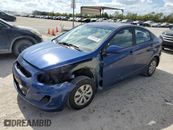 2016 Hyundai Accent SE with VIN KMHCT4AE9GU943119, listed as a Copart auction lot 75144173 with 156,525 mi miles and . Bid and sale history available at DreamBid. Image 1.