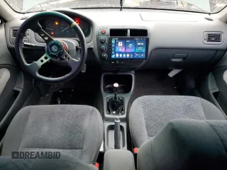 1999 Honda Civic EX with VIN 1HGEJ8148XL088700, listed as a Copart auction lot 42200665 with 201,071 mi miles and Salvage Title. Bid and sale history available at carsss.com. Image 8.