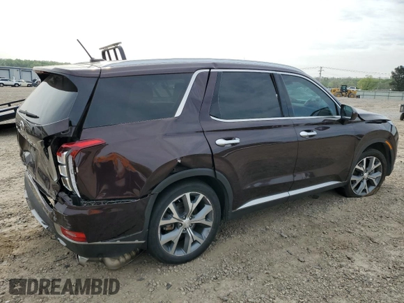 2020 Hyundai Palisade SEL z VIN KM8R34HE9LU110642, wystawiony jako Copart lot #52636265 z przebiegiem 78 527 mil mil oraz Szkoda całkowita • Salvage title. Historia ofert i sprzedaży dostępna na DreamBid. Obrazek 3.