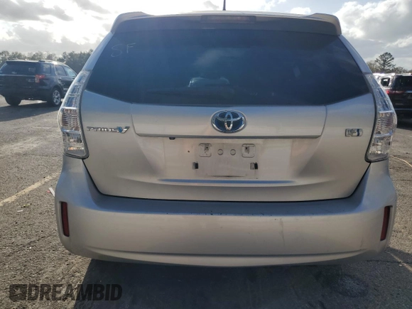 2012 Toyota Prius Two with VIN JTDZN3EUXC3143823, listed as a Copart auction lot 49598895 with 200,767 mi miles and Salvage Title. Bid and sale history available at DreamBid. Image 6.